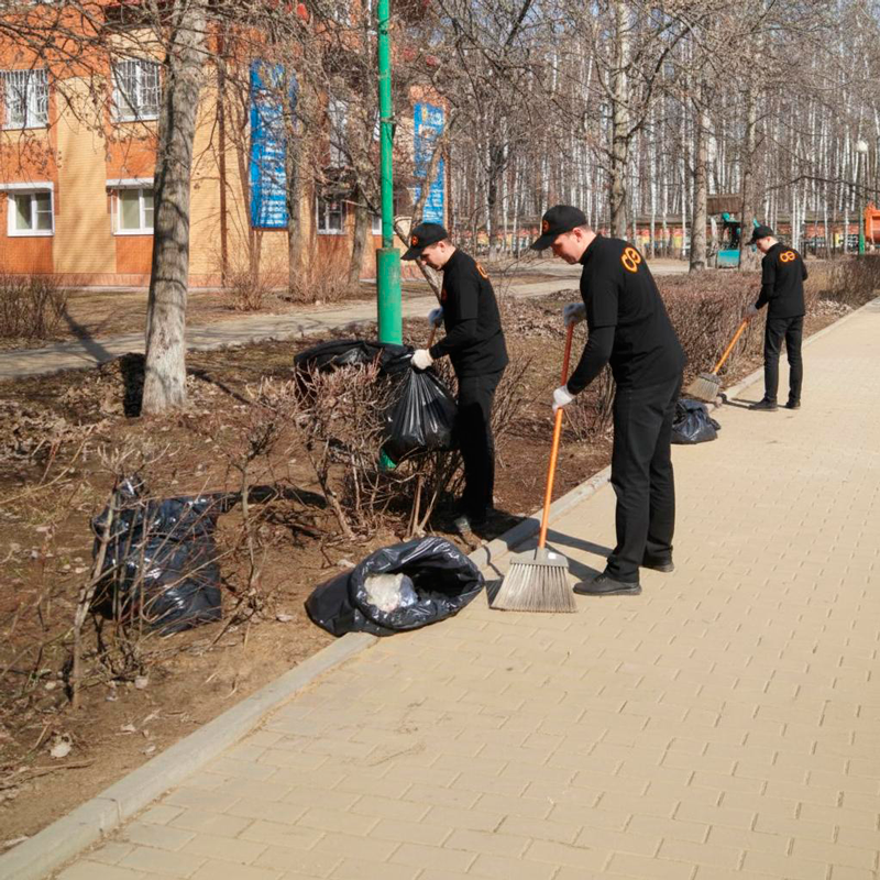Уборка территории  в Исилькуле