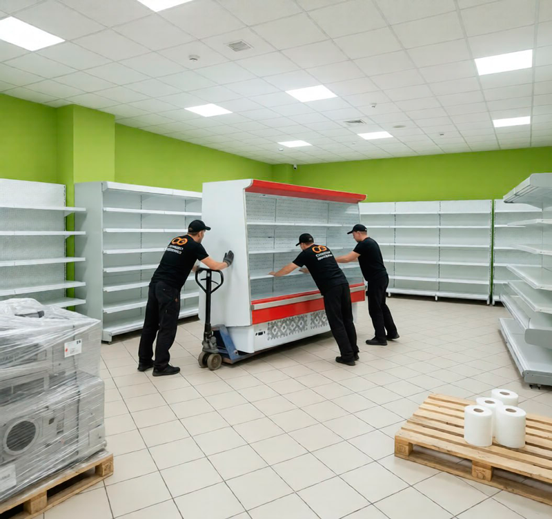 Переезд магазина в Исилькуле
